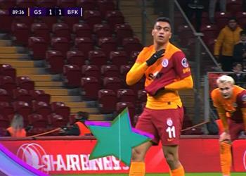 فيديو مصطفى محمد يسجل هدف تعادل قاتل لـ جالطة سراي أمام باشاك شهير