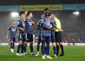 فيديو أمام أنظار النني آرسنال يكتسح ليدز برباعية في الدوري الإنجليزي