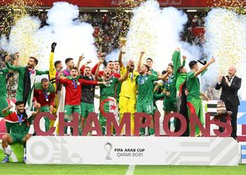 مجيد بوقرة استحقينا الفوز أمام تونس وأهدي اللقب للشعب الجزائري والفلسطيني