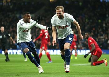 فيديو هاري كين يسجل هدف توتنهام الأول أمام ليفربول