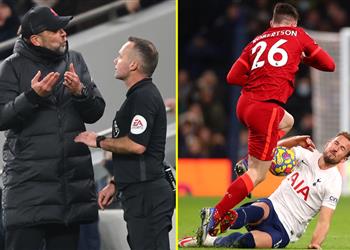 حكم إنجليزي سابق يهاجم الـVAR لعدم طرد هاري كين أمام ليفربول