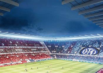 صور ميلان وإنتر ي علنان اسم وتصميم ملعبهما الجديد