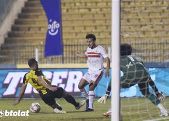 فيديو مصطفى فتحي يسجل هدف الزمالك الأول أمام المقاولون العرب