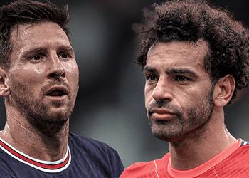 محمد صلاح يتفوق على ميسي في قائمة أفضل جناح أيمن خلال 2021