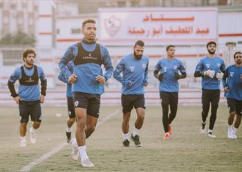 مران الزمالك شيكابالا ينتظم في التدريبات الجماعية وقرار من كارتيرون بشأن خماسي الفريق