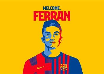 رسمي ا برشلونة ي علن عن ضم فيران توريس
