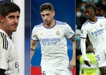 ريال مدريد يتلقى رد الليجا بشأن مشاركة كورتوا وفالفيردي وكامافينجا ضد خيتافي