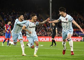 فيديو وست هام يفلت من صحوة كريستال بالاس ويفوز بثلاثية في الدوري الإنجليزي