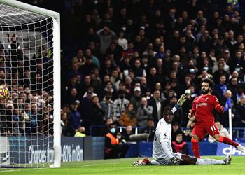 فيديو محمد صلاح يسجل في تعادل م ثير وم خيب بين ليفربول وتشيلسي وهدية لـ مانشستر سيتي