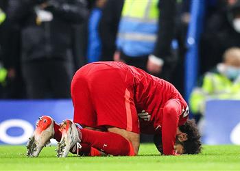محمد صلاح يحقق 5 أرقام مميزة بعد هدفه في مباراة ليفربول وتشيلسي