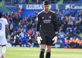 كورتوا بعد هزيمة ريال مدريد من خيتافي دعوة للاستيقاظ