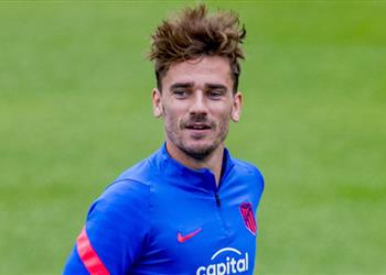 جريزمان يعلن تعافيه من فيروس كورونا