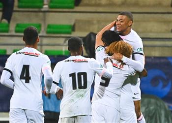 فيديو هاتريك مبابي يقود باريس سان جيرمان للتأهل إلى ثمن نهائي كأس فرنسا