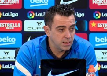 تشافي يوضح موقفه من أزمة ديمبلي وإمكانية ضم برشلونة لـ موراتا وهالاند