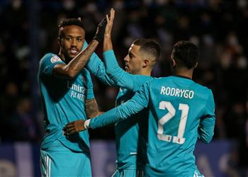 ريال مدريد يتأهل لثمن نهائي كأس ملك إسبانيا بثلاثية أمام ألكويانو