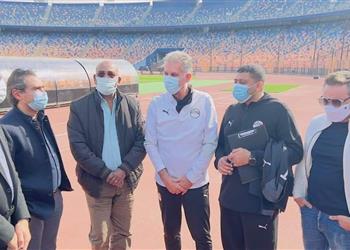 تفاصيل اجتماع اتحاد الكرة مع كيروش بعد مران منتخب مصر