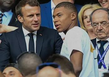 رئيس فرنسا لاعب واحد في العالم أفضل من مبابي