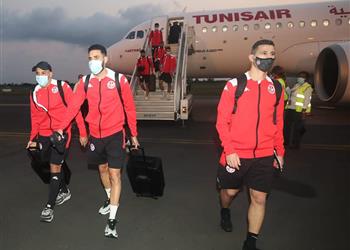 بعثة منتخب تونس تصل الكاميرون استعداد ا لـ كأس أمم إفريقيا