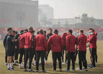 فيديو الأهلي يستأنف تدريباته استعداد ا لمواجهة الجونة في كأس الرابطة
