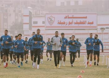 مران الزمالك كارتيرون يجتمع مع اللاعبين وراحة لـ شيكابالا بسبب نزلة برد