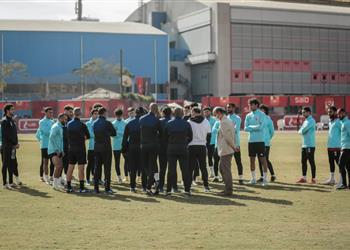 مران الأهلي تصعيد 5 ناشئين ومسحة طبية لثلاثي الفريق