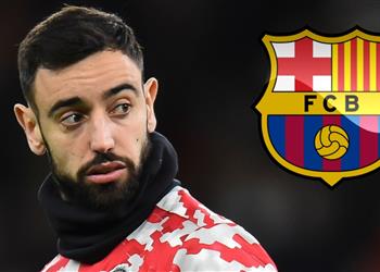 برونو فرنانديز ساخر ا من اهتمام برشلونة بضمه هل نحن في بداية أبريل