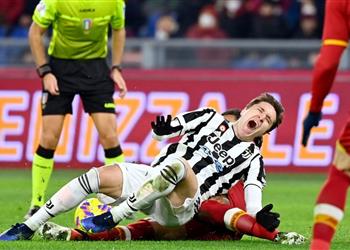 يوفنتوس يتلقى ضربتين قبل مباراة إنتر ميلان في السوبر الإيطالي