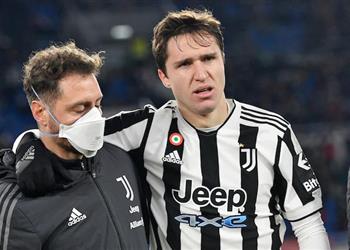 يوفنتوس ي علن التشخيص النهائي الصادم لإصابة كييزا في مباراة روما