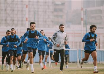 مران الزمالك تدريبات تأهيلية وبدنية وانتظام عمر السعيد