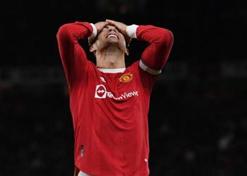 تقارير شكوك حول مشاركة رونالدو في مباراة مانشستر يونايتد وأستون فيلا