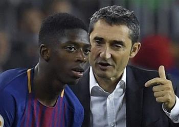 ديمبلي يكشف عن حديثه مع فالفيردي ومطلب سواريز