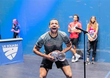 اتحاد الإسكواش يعلن إيقاف مصطفى عسل لمدة شهرين لأسباب تأديبية