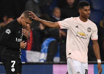 باريس سان جيرمان يحدد بديل مبابي من مانشستر يونايتد