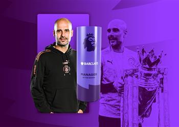 للمرة الثانية توالي ا جوارديولا مدرب الشهر في الدوري الإنجليزي