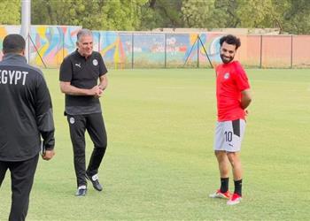 منتخب مصر يخوض مرانه الأخير استعداد ا لـ غينيا بيساو في أمم إفريقيا