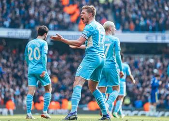 دي بروين تشيلسي يستطيع اللحاق بنا في حالة واحدة وليفربول لن يتراجع كثير ا