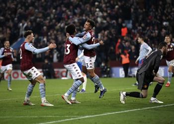 فيديو كوتينيو يسجل وأستون فيلا ي حبط صحوة برونو فرنانديز ويتعادل مع مانشستر يونايتد