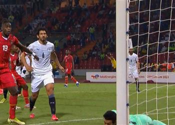 فيديو تقنية الفار تنقذ مصر وتلغي هدف غينيا بيساو