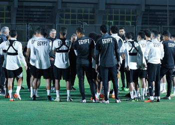 مران منتخب مصر الفراعنة يستعدون لمواجهة السودان والونش وفتوح يواصلان التأهيل