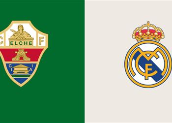 موعد والقنوات الناقلة لمباراة ريال مدريد وإلتشي اليوم في كأس ملك إسبانيا