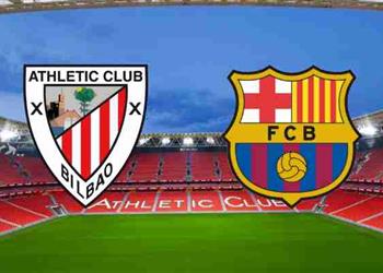 موعد والقنوات الناقلة لمباراة برشلونة وأتلتيك بلباو اليوم في كأس ملك إسبانيا