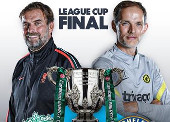 موعد نهائي كأس رابطة المحترفين الإنجليزية بين ليفربول وتشيلسي