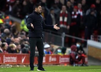 أرتيتا بعد الهزيمة من ليفربول لم نستغل فرصنا بشكل جيد وفخور باللاعبين