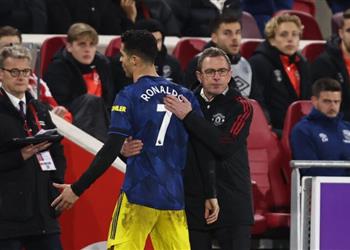 رانجنيك عن غضب رونالدو بعد استبداله الفريق أهم والهدف جاء من الأصغر سن ا