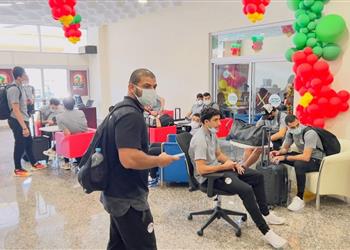 منتخب مصر يصل دوالا استعداد ا لمواجهة كوت ديفوار