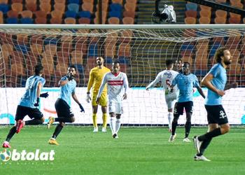 فيديو بتسديدة رائعة هشام عادل يسجل هدف غزل المحلة الأول أمام الزمالك