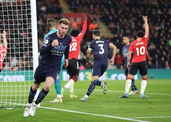 فيديو ساوثهامبتون ينهي سلسلة فوز مانشستر سيتي ويفرض تعادل ا في الدوري الإنجليزي