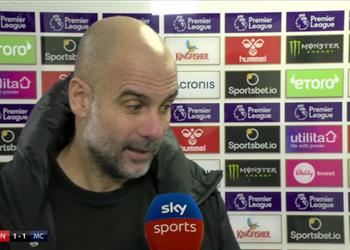 جوارديولا لم نكن ك سالى أمام ساوثهامبتون وأريد التقدم بـ40 نقطة على ليفربول وتشيلسي