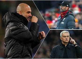 جوارديولا يتفوق على مورينيو وكلوب ويدخل تاريخ الدوري الإنجليزي