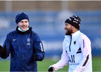 بوتشيتينو ي لمح لإمكانية لحاق نيمار بمباراة ريال مدريد وباريس سان جيرمان